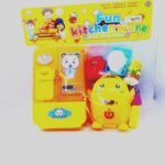 لعبة ماكينة الثلاجة التعليمية للأطفال – 8 قطع ملونة من البلاستيك الآمن لتنمية الإبداع والخيال