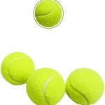 كرات التنس الأرضية – 3 عبوات تدريبية متينة قابلة لإعادة الاستخدام | مناسبة لجميع الملاعب والتدريب والتعليم