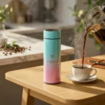 ⁦مج حراري بشاشه ديجيتال بتدرج لون لطيف لحفظ حراره المشروبات – سعة 500 مل⁩ - الصورة ⁦5⁩