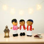 ⁦دميه بكار – دبدوب بكار – شخصيه رمضانيه – مصنوع من القطن – طول 30 سم⁩ - الصورة ⁦4⁩