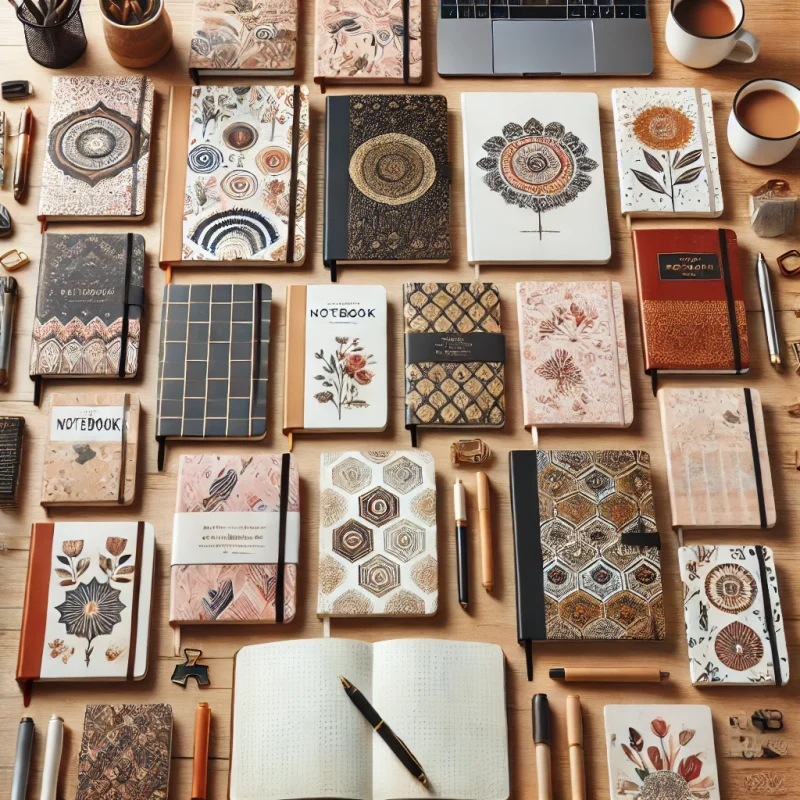 نوت بوك بانواع تصميمات مختلفه