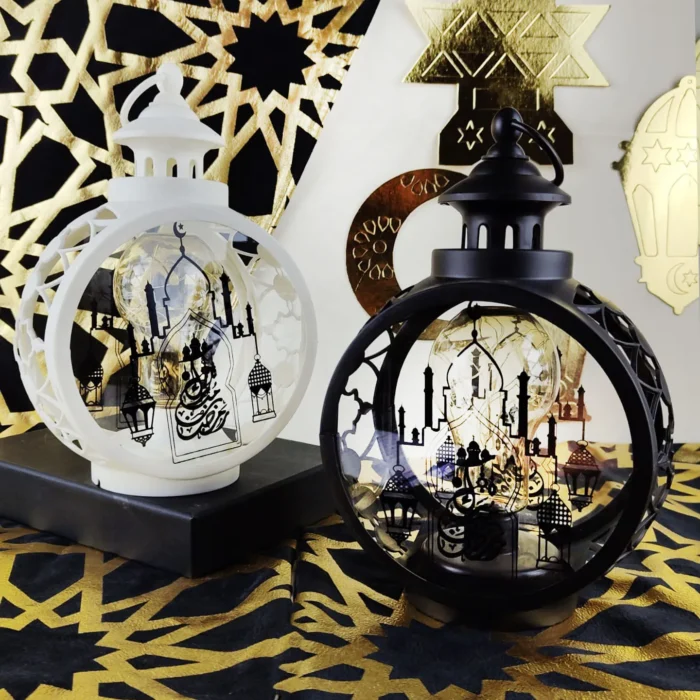 ## فانوس رمضان الأكريليك المضيء - هدية رمضانية مثالية تضفي أجواء ساحرة