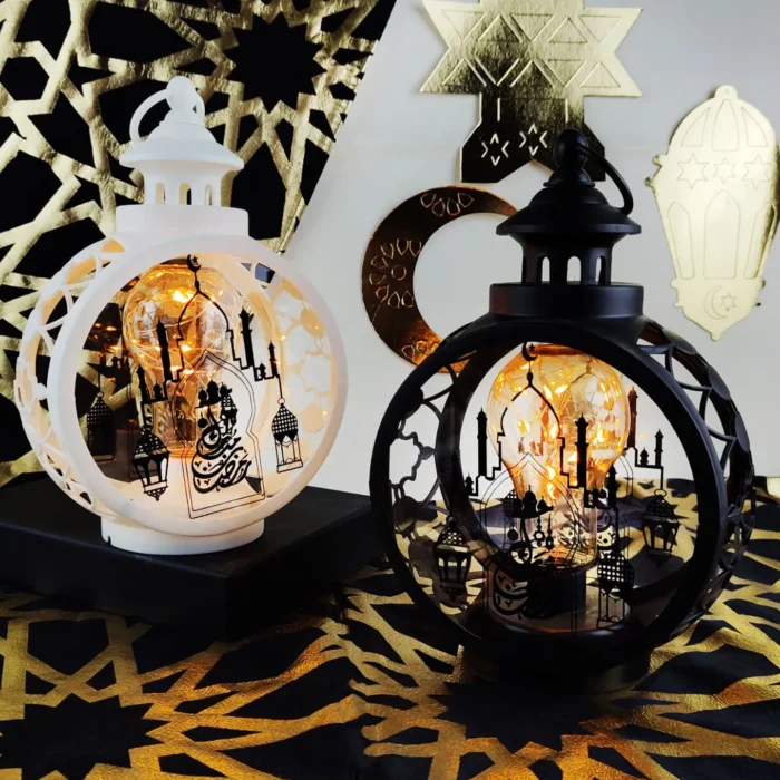 ## فانوس رمضان الأكريليك المضيء - هدية رمضانية مثالية تضفي أجواء ساحرة