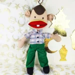 ⁦دبدوب بوجي الرمضاني التفاعلي بالأضواء والموسيقى - هدية مثالية للأطفال في رمضان - طول 50 سم⁩ - الصورة ⁦4⁩