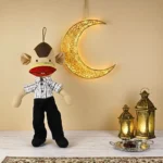 ⁦دبدوب بوجي الرمضاني التفاعلي بالأضواء والموسيقى - هدية مثالية للأطفال في رمضان - طول 50 سم⁩ - الصورة ⁦5⁩