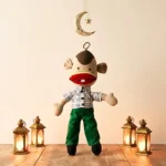 ⁦دبدوب بوجي الرمضاني التفاعلي بالأضواء والموسيقى - هدية مثالية للأطفال في رمضان - طول 50 سم⁩ - الصورة ⁦2⁩