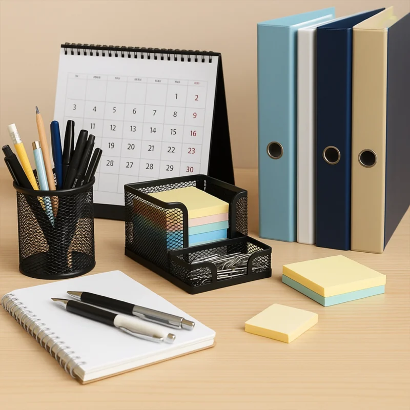 نصائح لتنظيم مكتبك باستخدام أدوات اقتني