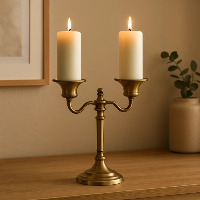 الشمعدانات الديكورية: لمسة أناقة وإضاءة ساحرة من اقتني