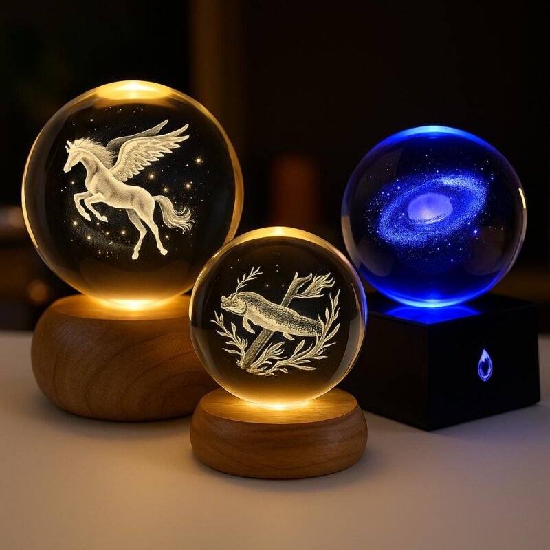 البلورات الكريستالية والزجاجية الثلجية: لمسة فاخرة تضيء كل زاوية مع اقتني