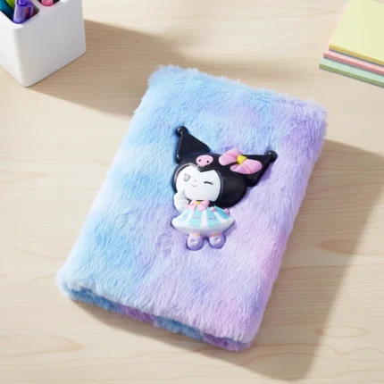 نوت كيرومي الفرو – تصميم بارز لطيف مع ورق كريمي مسطر 20×15 سم