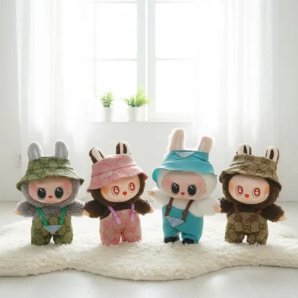 لعبة لبوبو -17 سم-أشكال متعددة مناسبة للهدايا