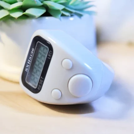 سبحة إلكترونية خاتم بعدّاد رقمي وإضاءة LED– ألوان متعددة-2*1