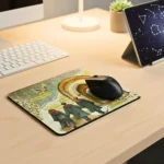 بادة ماوس مطاط بتصميم مخصص حسب الطلب – 22×18 سم