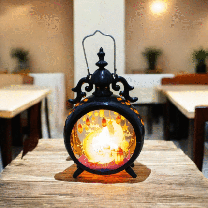 ستاند فانوس ديكوري أنيق مقاس 13×8 سم – قاعدة عرض مثالية للفوانيس الرمضانية