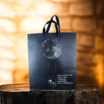 شنطة هدايا بوكس بتصميم القمر والنجوم – شكل فاخر أنيق – مقاس 29.5 × 21.5 سم