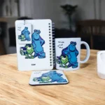 مجموعة هدايا مارد و شلبي الكرتونية – طقم هدية مميز يضم مج بورسلين ونوت بوك سلك وكوستر وميدالية