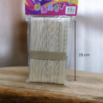 ⁦أعواد خشبية كرافت 15 سم للأعمال اليدوية – عصيان خشب طبيعي للحرف والأنشطة المدرسية⁩ - الصورة ⁦2⁩