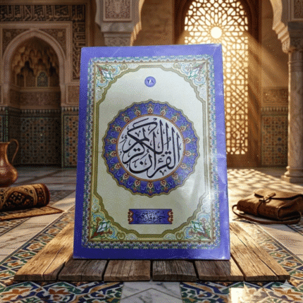 جزء قد سمع من القرآن الكريم – المصحف الشريف مزخرف بغلاف أنيق وتصميم روحاني مميز