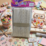 أعواد خشبية كرافت 15 سم للأعمال اليدوية – عصيان خشب طبيعي للحرف والأنشطة المدرسية