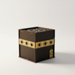 مبخرة كعبة ديكور فاخرة مقاس 10×10 سم – مبخرة على شكل الكعبة لتعطير المنزل والمجالس