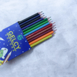 ألوان خشب جيلسي – علبة أقلام تلوين خشبية متعددة الألوان للرسم والتلوين المدرسي