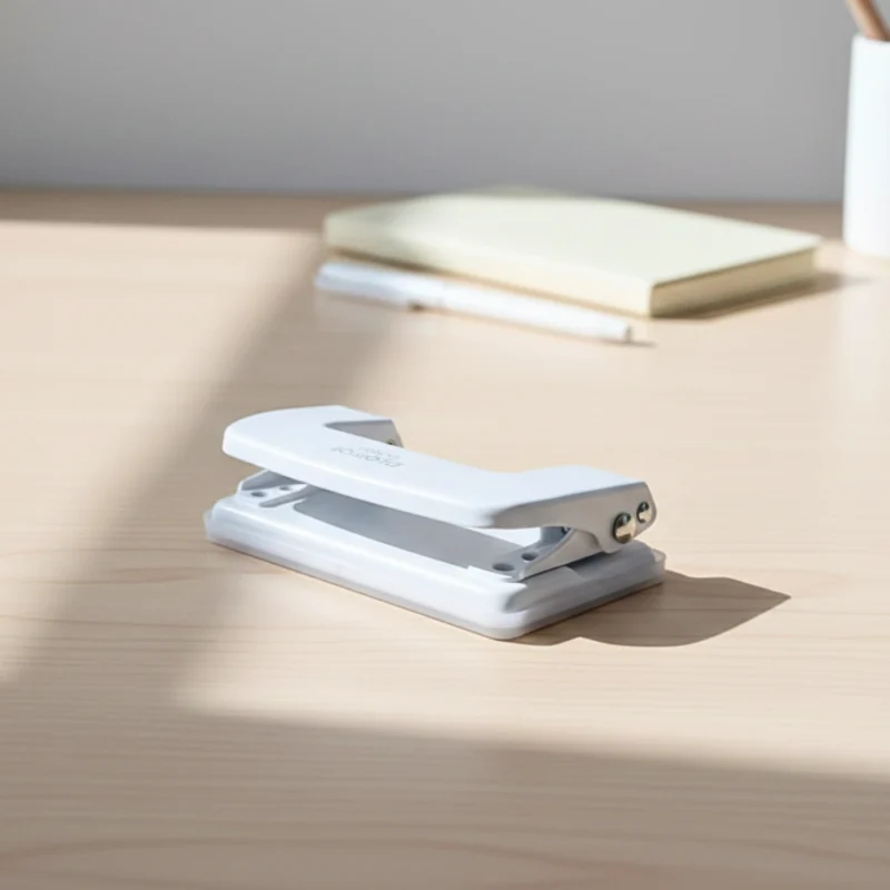 خرامة ورق معدنية مكتبية 2 فتحة مقاس 6×10 سم – مثقاب أوراق عملي للمكتب والمدرسة