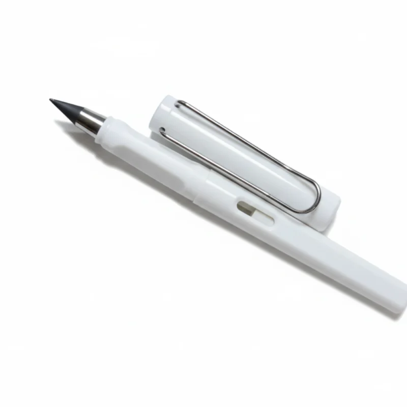 قلم رصاص 13 سم بألوان متعددة بتصميم عصري ومشبك معدني – قلم كتابة عملي للمدرسة والمكتب