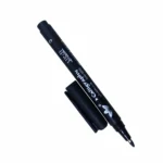 قلم خط عربي أسود احترافي سن 3 مم – ماركر كتابة عريضة بطول 12 سم للمدارس والفنانين