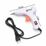 مسدس شمع صغير 20 وات 13 سم – مسدس شمع حراري للأعمال اليدوية والحرفية DIY