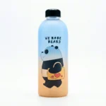 زجاجة مياه 1 لتر للأطفال شكل باندا – قارورة مياه 1000 مل بتصميم كرتوني جذاب