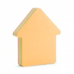 ستيكي نوت شكل سهم ملون 7 سم × 5.5 سم لتنظيم الملاحظات