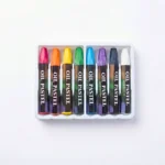 ⁦ألوان باستيل زيتي 8 ألوان للأطفال – Oil Pastels غير سامة للرسم والتلوين المدرسي 🎨✨⁩ - الصورة ⁦2⁩