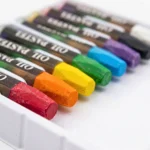 ⁦ألوان باستيل زيتي 8 ألوان للأطفال – Oil Pastels غير سامة للرسم والتلوين المدرسي 🎨✨⁩ - الصورة ⁦4⁩