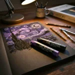 ⁦ألوان باستيل زيتي 8 ألوان للأطفال – Oil Pastels غير سامة للرسم والتلوين المدرسي 🎨✨⁩ - الصورة ⁦6⁩