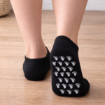 ⁦شراب سيليكون مانع للانزلاق مبطن – شراب سيليكون منزلي مريح للرجال والنساء⁩ - الصورة ⁦2⁩