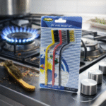 ⁦طقم فرش تنظيف سلكية 3 قطع لإزالة الصدأ وتنظيف المعادن والبوتاجاز والأدوات الصلبة⁩ - الصورة ⁦3⁩