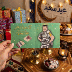 ⁦ظرف عيدية مضحك تصميم “مال زعلان أهو وأنا جاتلي عيدية” – كارت عيدية فلوس للهدايا في العيد⁩ - الصورة ⁦2⁩