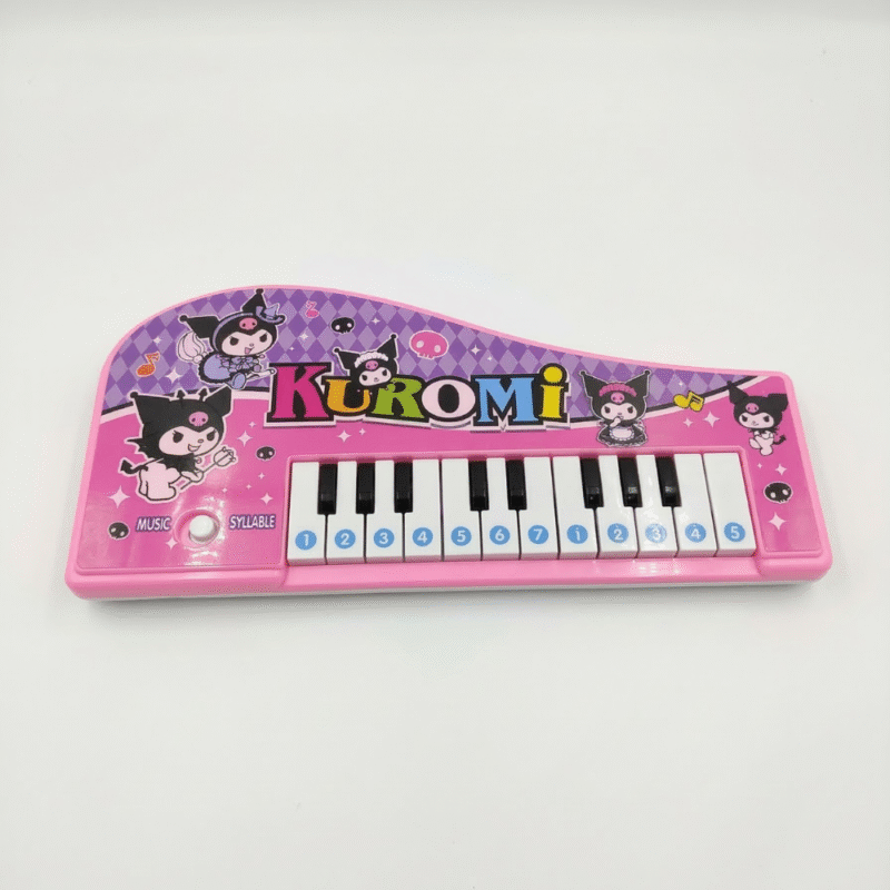 بيانو ألعاب أطفال موسيقي صغير بتصميم كرتوني (سبايدر مان وكورومي) – حجم 28×12 سم – لعبة تعليمية لتنمية مهارات الطفل