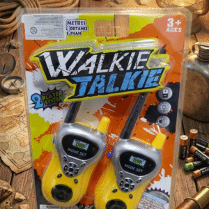 ⁦جهاز Walkie Talkie للأطفال 2 قطعة بحجم 20 سم⁩ - الصورة ⁦2⁩