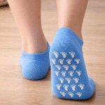 ⁦شراب سيليكون مانع للانزلاق مبطن – شراب سيليكون منزلي مريح للرجال والنساء⁩ - الصورة ⁦3⁩