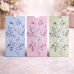 ⁦أكياس توزيعات العيد الفاخرة بتصميم عربي أنيق – شنط هدايا العيد بألوان باستيل مميزة⁩ - الصورة ⁦3⁩