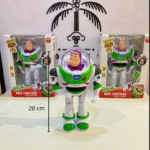 ⁦دمية باز لايتيير 28 سم Toy Story 4 – لعبة أطفال متحركة بإضاءة وصوت عالية الجودة⁩ - الصورة ⁦3⁩