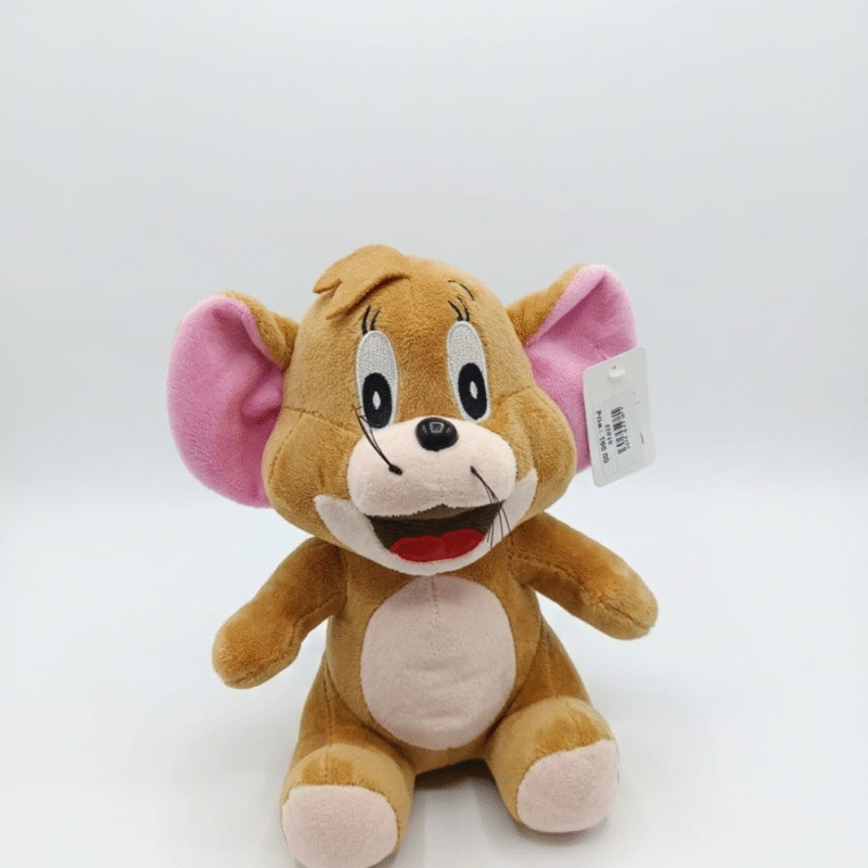 دمية جيري القطيفة 26 سم – لعبة أطفال ناعمة مستوحاة من شخصية توم وجيري بجودة عالية