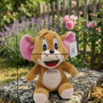 ⁦دمية جيري القطيفة 26 سم – لعبة أطفال ناعمة مستوحاة من شخصية توم وجيري بجودة عالية⁩ - الصورة ⁦3⁩