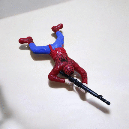 دمية سبايدر مان أكشن 30 سم للأطفال – شخصية Spider Man مع سلاح بتصميم واقعي