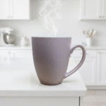 مج ايكيا بينك 300 مللي – كوب قهوة بورسلين أنيق بلون وردي عصري للاستخدام اليومي