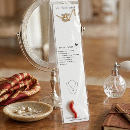 سلسلة ستانلس فلفل 316L بتصميم عصري مميز – 1 قطعة إكسسوار أنيق مقاوم للصدأ