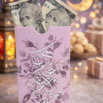 ⁦أكياس توزيعات العيد الفاخرة بتصميم عربي أنيق – شنط هدايا العيد بألوان باستيل مميزة⁩ - الصورة ⁦5⁩