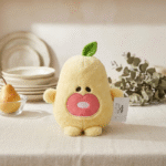 ⁦دمية أفوكادو قطيفة للأطفال 20 سم – لعبة محشوة ناعمة لطيفة بوجه كيوت للديكور والهدايا⁩ - الصورة ⁦4⁩