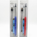 ولاعة كهربائية USB طويلة 26 سم مرنة – ولاعة شحن بدون غاز آمنة للمطبخ والشواء